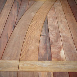 Terrasse en bois dur avec système de fixation DeckWise® Extreme™