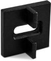 Sujetador para madera DeckWise® color negro