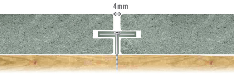 Schéma de dilatation composite DeckWise® Extreme4™