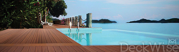 Tour de piscine en ipé exotique