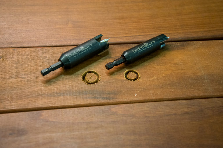 DeckWise® hardwood plug cutters