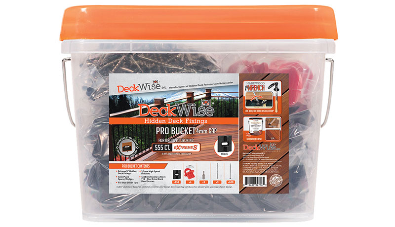 deckwise hardwood clip kit box