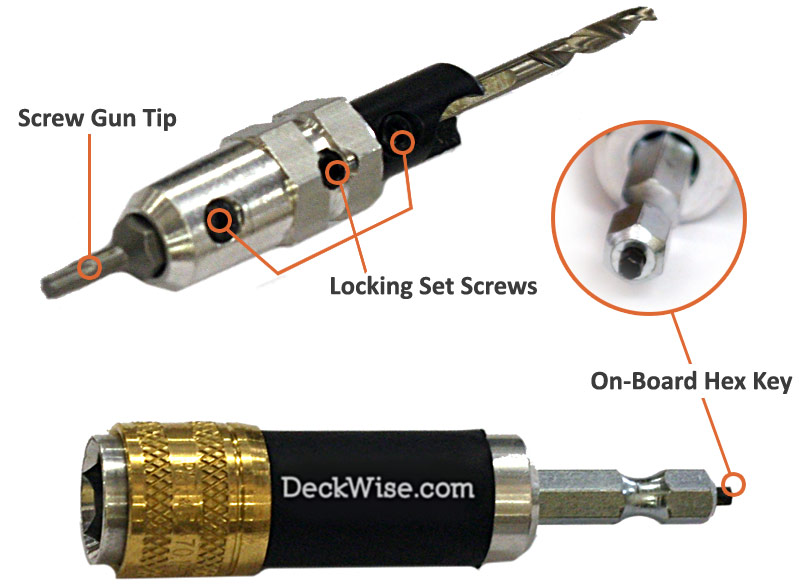 DeckWise® Drill & Drive™ terrasgereedschap