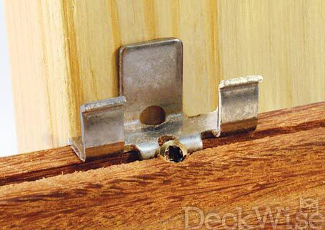 Sujetador oculto para revestimiento DeckWise®