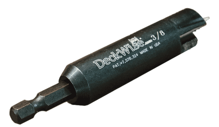 DeckWise® Découpeurs de bouchons en bois dur haut de gamme - 9,5mm