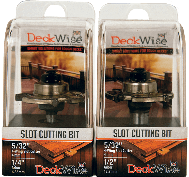 DeckWise® Slot Cutting Bit