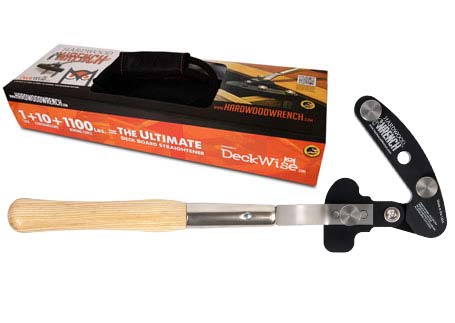deckwise hardwood wrench board straightening tool