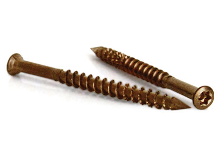 heat treated stainless steel decking screws