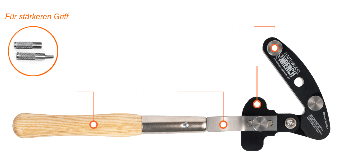 deckwise hardwood wrench diagram