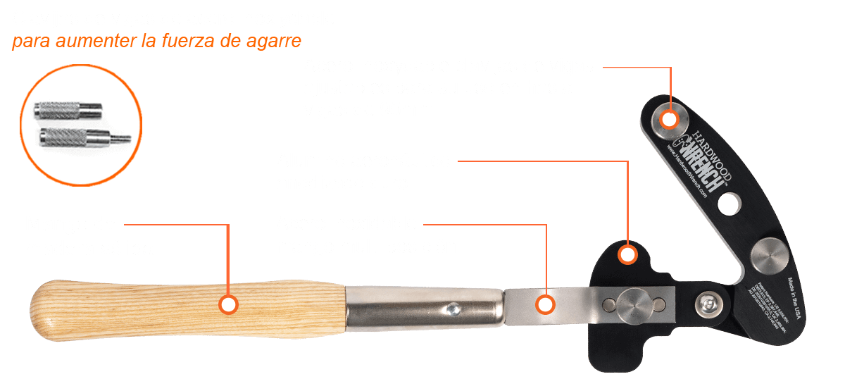 deckwise hardwood wrench diagram