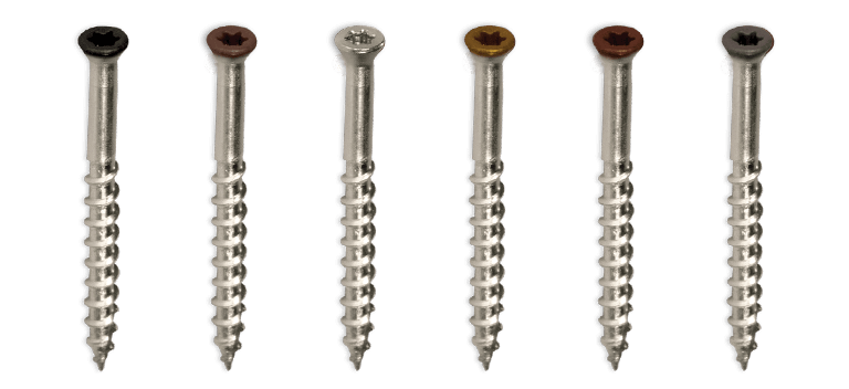 Trim-head screws