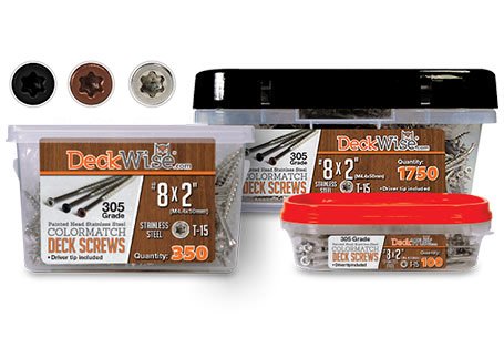 deckwise trim head screws